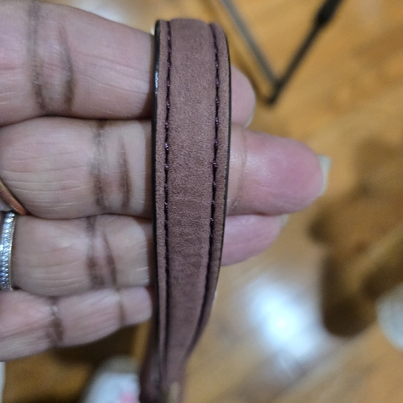 Kate Spade Dusty Rose Suede Shoulder Bag - Picture 3 of 6